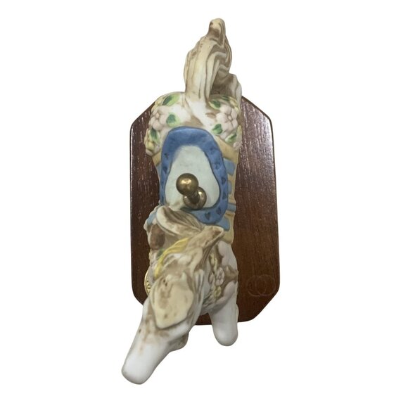 Vintage Memories Of Yesterday Carousel Horse By Mabel Lucie Attwell Music Box - Picture 6 of 7